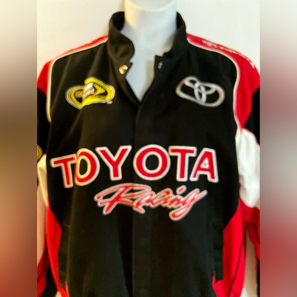 Toyota Racing Jacket L NASCAR CFS Vintage - Picture 2 of 7